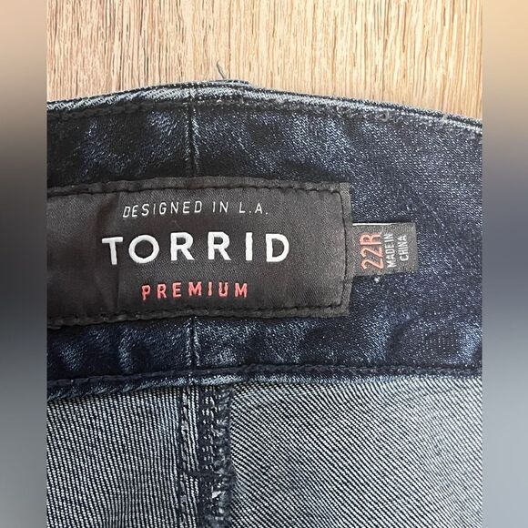 Torrid Premium Ultimate Stretch Jeggings Pants Size 22 high waist - Picture 12 of 12